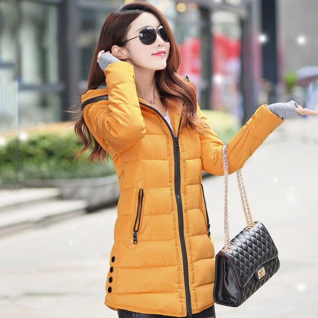 2019 High Quality Warm Thicken Women Winter Coat