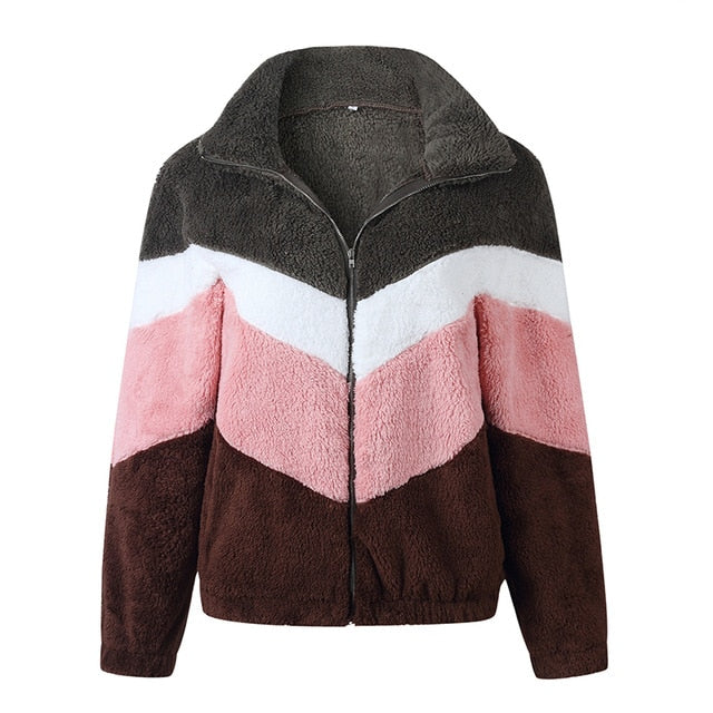 Women's Warm Winter Autumn Jacket  Fleece