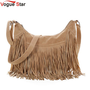 Vogue Star women messenger bags handbags  famous brands fringe tassel bag female bolsas  fashion cross body bag YB40-397