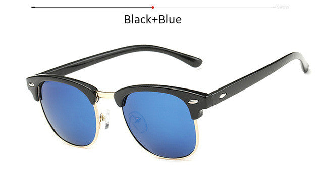 TSHING Classic Fashion Women Polarized Coating Sunglasses Men Driving UV400 Rays Mirror Sun Glasses Brand Designer For Female