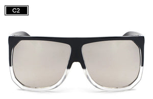ROYAL GIRL Fashion Woman Sunglasses Men Brand Designer Mirror Oversized Sunglasses Male Sun Glasses ss759