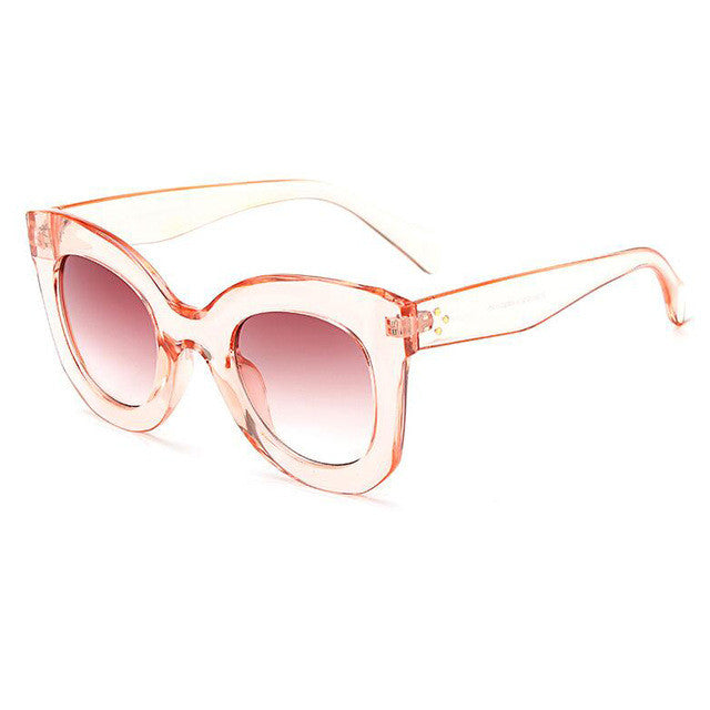 ROYAL GIRL Vintage Sunglasses Butterfly Style Women Brand Designer chunky Glasses for ladies ss223