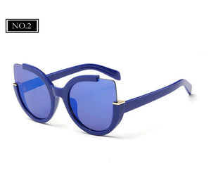 ROYAL GIRL New Fashion Cat Eye Sunglasses Women Brand Designer Vintage Sun Glasses Women Oculos De Sol Feminino ss502