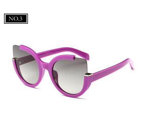 ROYAL GIRL New Fashion Cat Eye Sunglasses Women Brand Designer Vintage Sun Glasses Women Oculos De Sol Feminino ss502