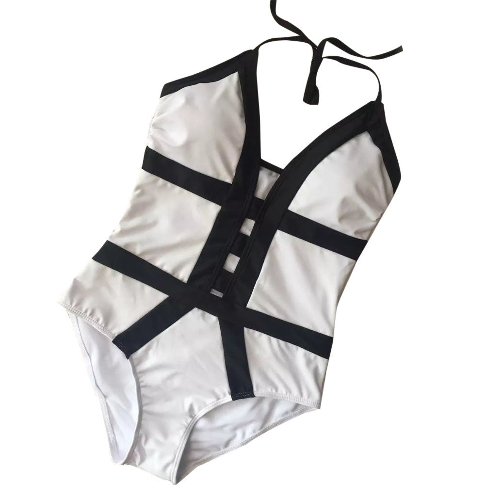 Swimwear Womens One Piece Monokini Bikini Beach Bathing Suit Padded Beachwear #E0
