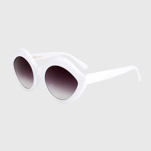 ROYAL GIRL Retro Vintage Oval Labiate Sunglasses Lip Sun glasses Alien Shades White Black Red Blue UV400 ss055