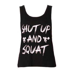 Women Workout Tank Top T-shirt - Gym Clothes Fitness Yoga Lift