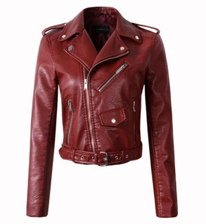 New 2018 Autumn Winter Leather Motorcycle Jackets