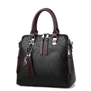 Women Handbag Famous Brand PU Leather Lady Handbags Luxury Shoulder Bag Large Capacity Crossbody Bags Women Casual Tote LB753