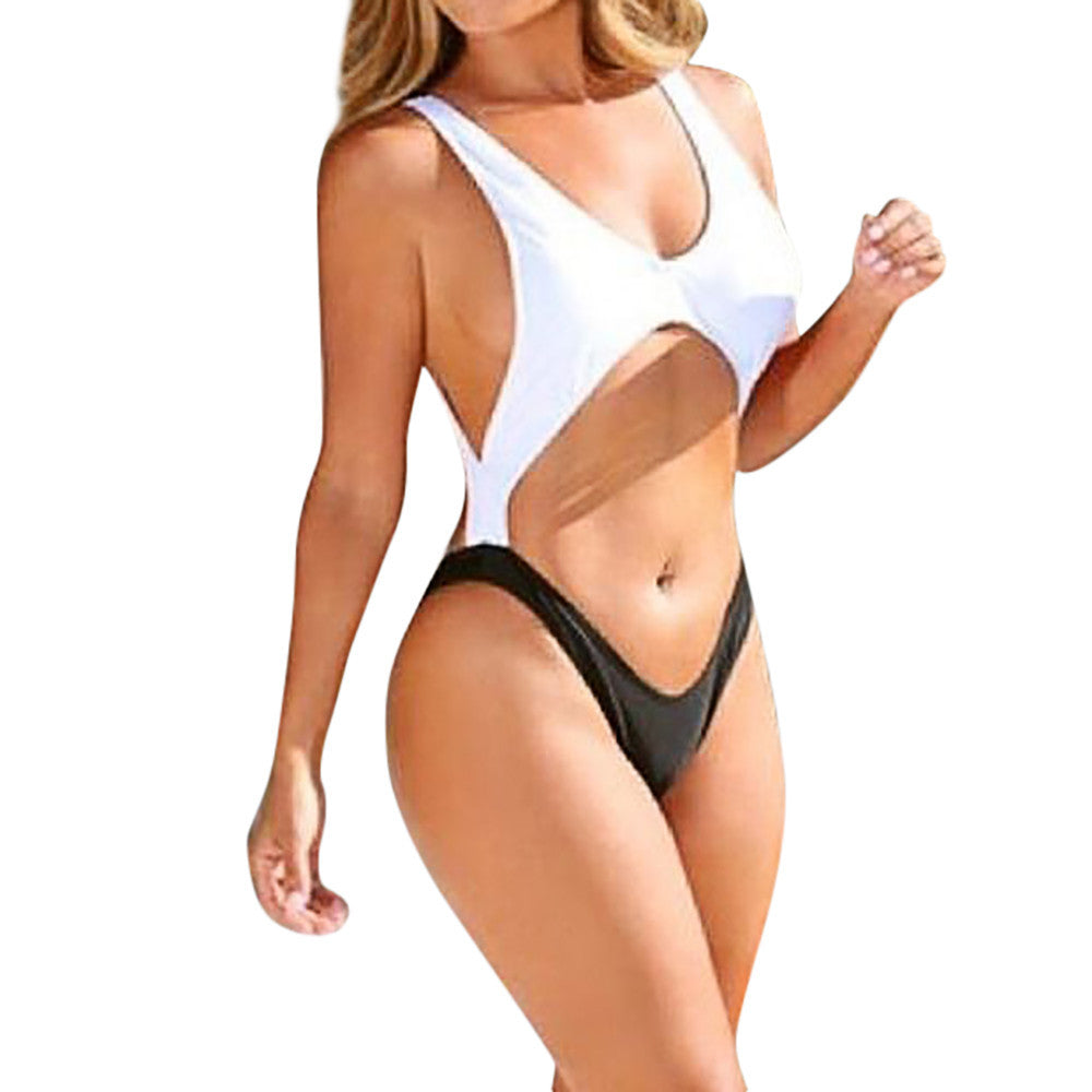 Women's Hot One-Piece Monokini Bandage Push Up Backless Swimsuit Bikini Swimwear