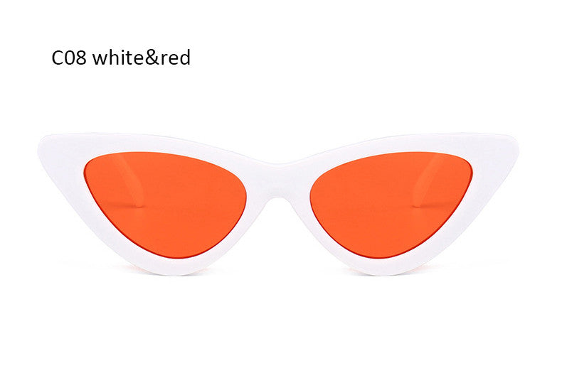 Vintage Cat eye Women Sunglasses 2018 Fashion Brand Designer Retro Sun Glasses For Female Shades