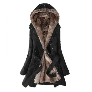 Casual Women Basis Winter  Fur Jacktet/Coat